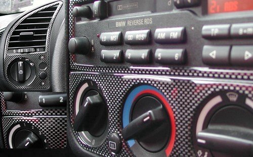 Carbon look Dekor
